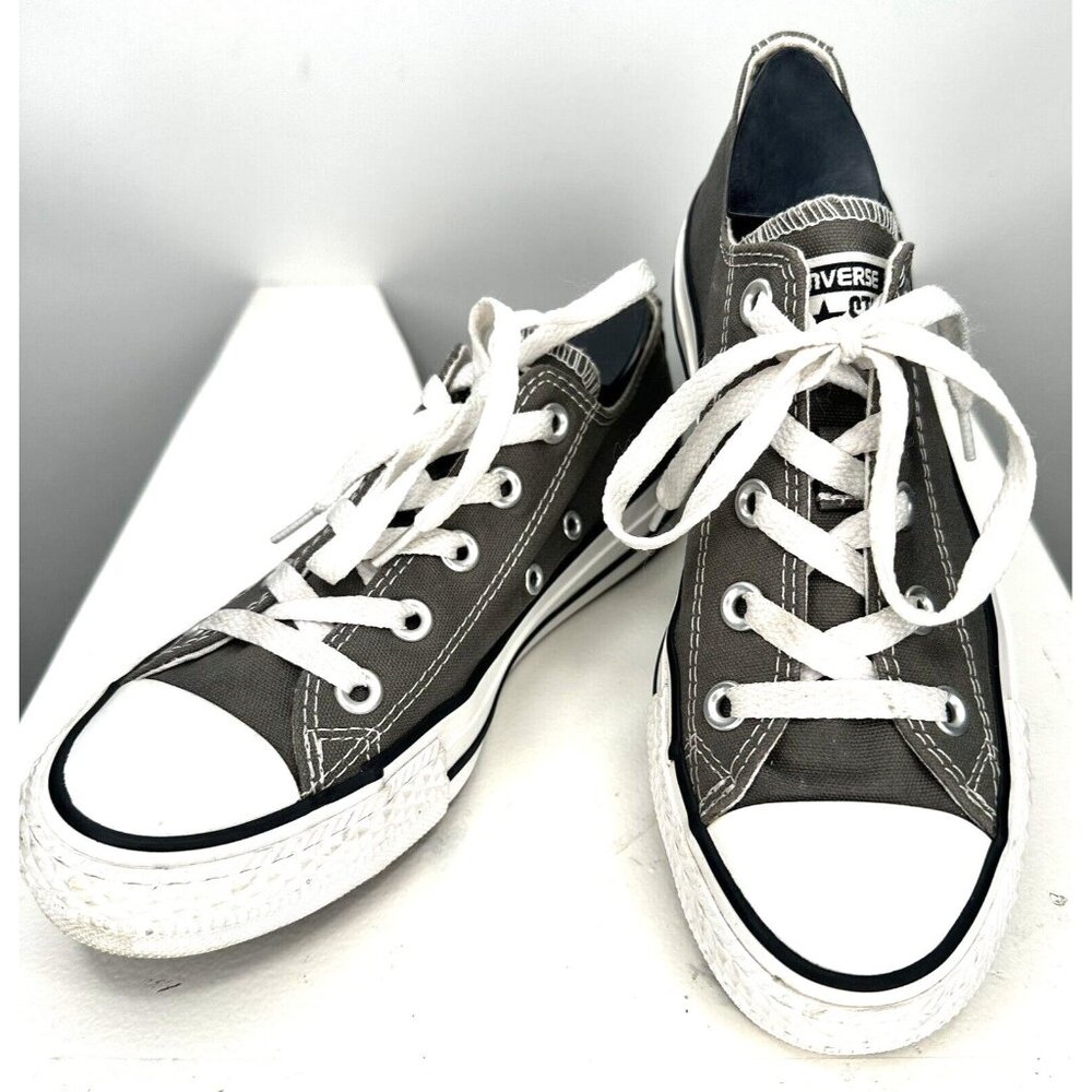 Converse All Star Unisex Low Top Sneakers Charcoal Gray 1J794C W6 M4